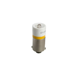 Schneider Electric - Mini-Ampoule led 1.2W couleur jaune (à l'unité) pour signalisation tension 6V culot BA9S Harmony schneider DL1CD0065