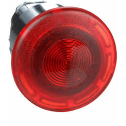Schneider Electric - Harmony tête de bouton poussoir lumineux ø 40 mm - pousser-tirer - Ø22- rouge - ZB4BW643