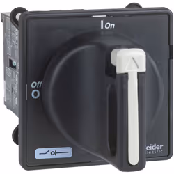 Interrupteur sectionneur 12A fixation à vis sur porte Cet interrupteur sectionneur Schneider Electric permet la coupure en ch ...