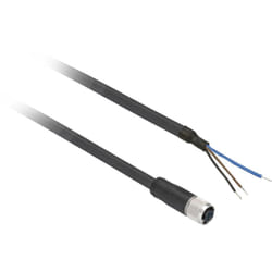 Schneider Electric - Xzcp0566l10 Schneider Osisense Xz - Connecteur Pré-câblé - Droit Femelle - M8 - 3 Broches