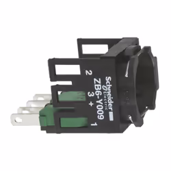 Schneider Electric ZB6Z3B, Noir, IP65, 18 mm, 40 mm, 18 mm, 6 g