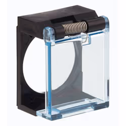 Capuchon de protection pour bouton-poussoir, rond ou carré Ø 16 mm Porte de protection pour tête circulaire ou carrée. Il fai ...