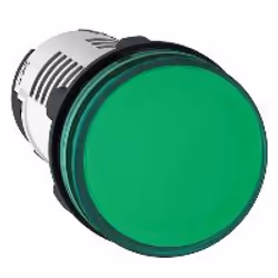 Schneider Electric XB7, Vert, IP65, 24 V, 2,2 cm