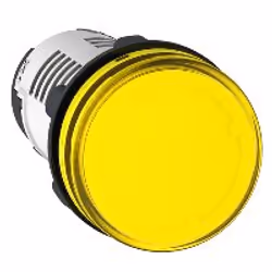 Schneider Electric XB7, Jaune, IP65, 24 V, 2,2 cm