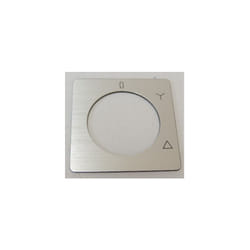 Etiquette pour commutateur a came 0 y delta 45 x 45 mm SCHNEIDER ELECTRIC KZ18635