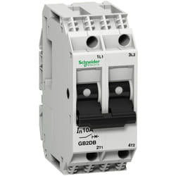 Schneider Electric - TeSys GB2 - disjoncteur pour circuit de contrôle - db - 1 a - 2P - 2d - GB2DB06