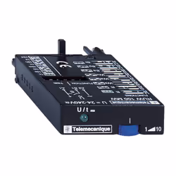module temporisateur - multifonctions - pour relais rum et rpm - 24 à 240v ac/dc - schneider electric ruw101mw