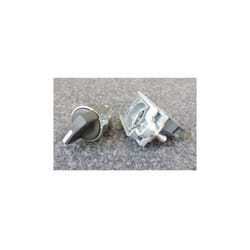 Schneider Electric - Bouton tournant manette ø 22mm 2 positions fixes noir 1F vis étrier Harmony XB4 XB4BD21