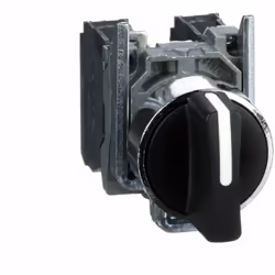 Description générale Ce bouton tournant noir XB4BD33 fait partie de la gamme Harmony de Schneider Electric. Conçu pour des ap ...