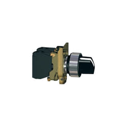 Schneider Electric - bouton sélecteur XB4BD53 noir 2 x 45 ° 1 pc(s)
