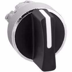 Harmony XB4 tête bouton tournant à manette diam. 22 3 pos rap de D au C noir SCHNEIDER ZB4BD8Harmony XB4 tête de bouton tourn ...