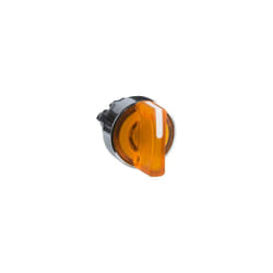 Schneider Electric - Harmony tête de bouton tournant lumineux - 2 positions Ø22 - orange - ZB4BK1253