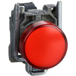 Harmony voyant rond Ø22 - IP66 - rouge - led intégrée - 24V - XB4BVB4
