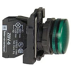 Schneider Electric XB5AVB3 voyant d'alarme 24 V Vert