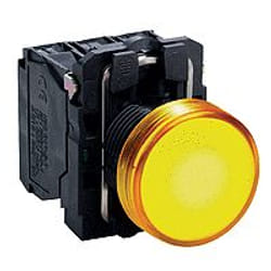 Schneider Electric XB5AVB5 voyant d'alarme 24 V Jaune
