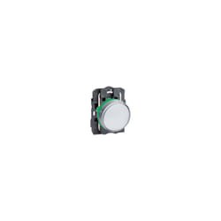 Schneider Electric - Harmony voyant rond Ø22 - IP66 - blanc - led intégrée - 120V - XB5AVG1