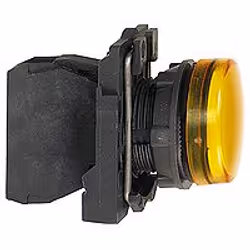 Schneider Electric XB5AVM5, Jaune, IP66, 230-240 V, 2,2 cm