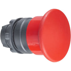 Tête - coup de poing - d40 - rouge - schneider zb5ac2