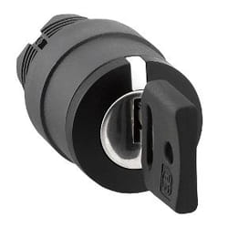 Schneider Electric ZB5AG7 interrupteur à clé Noir, Acier 1 pièce(s)
