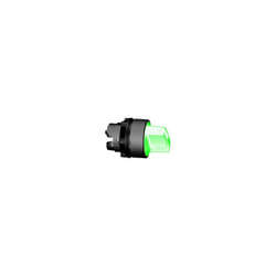Schneider Electric - Harmony tête de bouton tournant lumineux - 3 positions Ø22 - vert - ZB5AK1333