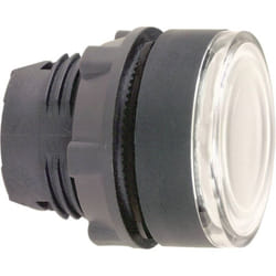 Schneider Electric - ZB5AW313 ZB5AW313 Bouton-poussoir collerette plastique 1 bouton blanc décrochage par pression 1 pc(s
