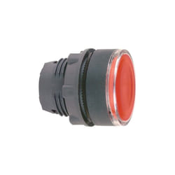 Cyberall Schneider Electric Zb5aw343 Harmony Rouge Tête De Bouton Poussoir Lumineux, 22 Mm Diamètre De Fixation