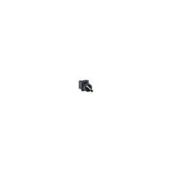 Schneider Electric - Harmony XB5 - bouton tournant à manette - Ø22 - 2 pos à rap. - noir - 1F - XB5AD41