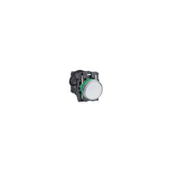 Schneider Electric - Harmony XB5 - voyant lumineux del - Ø22 - blanc - alim transfo 400V - vis étrier - XB5AV5B1