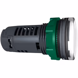 Harmony voyant LED XB5 monolithique blanc 24V SCHNEIDER XB5EVB1Harmony XB5 voyant de signalisation compact lumineux DEL intég ...