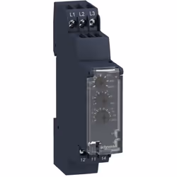 Relais de contrôle de phase 5A - 1OF (inverseur) - Zelio Control - Schneider RM17TA00 Ce relais fabriqué par Schneider Electr ...