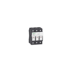 Schneider Electric - porte-fus 3P 25A pour fusible 8,5 x 31,5 mm / voyant fusion fusible - DF83V