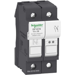 Schneider Electric - Df101n Porte Fusible à Tiroir 32a - 1p+n - Pour Fusibles 10x38mm Tesys Df