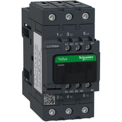 Schneider Electric - Lc1d50af7 Schneider - Contacteur Tripolaire - 3no - 50a - Bobine 110vca - Everlink Et Auto - Tesys Lc1d50