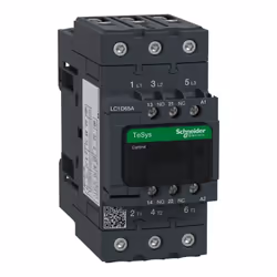 TeSys - contacteur D - 3P - 3F - contacts auxiliaires 1F+1O - bobine 230VCA 50/60 Hz - sans antiparasite - 65A (