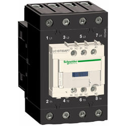 Schneider Electric - cont tetra everlink 4P AC1 415V 60 a bob 24V CA-50/60HZ - LC1DT60AB7