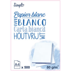International Paper 101821455 papier jet d'encre A4 (210x297 mm) 500 feuilles Blanc