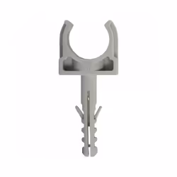 Clips à cheville - Non spécifié - Lot de 10 - Ø 16 mm - Longueur 60 mm - PVC