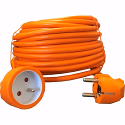 Prolongateur Jardin HO5 VV-F 3g1.5mm² Orange 40 M Longueur de la rallonge (en m): Plus de 10 Longueur du câble (en m): 40 Pui ...