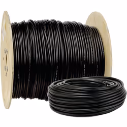 Câble rigide R2V U1000 3G2.5 25m noir - Electraline