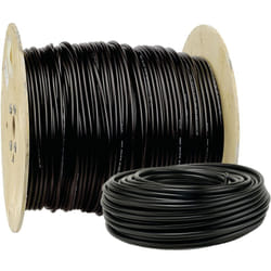 Câble rigide R2V U1000 3G2.5 25m noir - Electraline