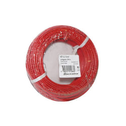Câble d'installation H07V-U 10 m 1.5mm² rouge avec isolant en pvc - fils & câbles - 60101015A