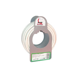 Câble H05VVF 2x1 10m blanc couronne - Electraline