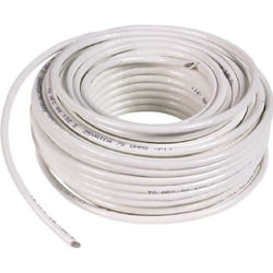 Câble télévision - Couronne 25 m - Blanc