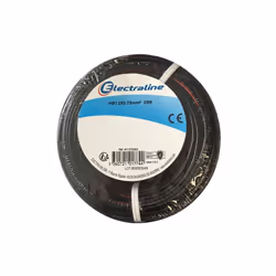 cable hifi 2x0.75mm noir/rouge 25m de la marque ELECTRALINE Couronne cable hifi 2x0.75mm noir/rouge 25m