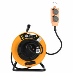 Enrouleur de câble électrique chantier avec terre l. 30 m ho7rnf 3g1.5 - Electraline