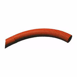 Gaine TPC rouge - Ø 75 mm - Courant faible - Couronne de 25 m - Electraline Couronne : 25 m