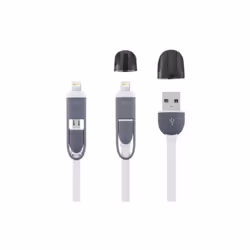 Cordon alimentation smartphone micro USB adapt. Iphone 1M