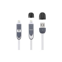 Cordon alimentation smartphone micro usb adapt. Iphone 1M - Electraline