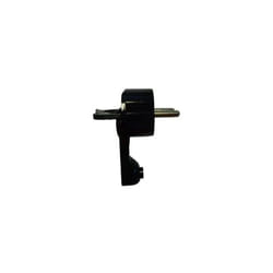 Electraline - Fiche mâle coudée extra plate 2P avec t 16A Noire