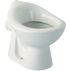 Cuvette wc crèche ou structure petite enfance - Hauteur: 24 cm Blanc